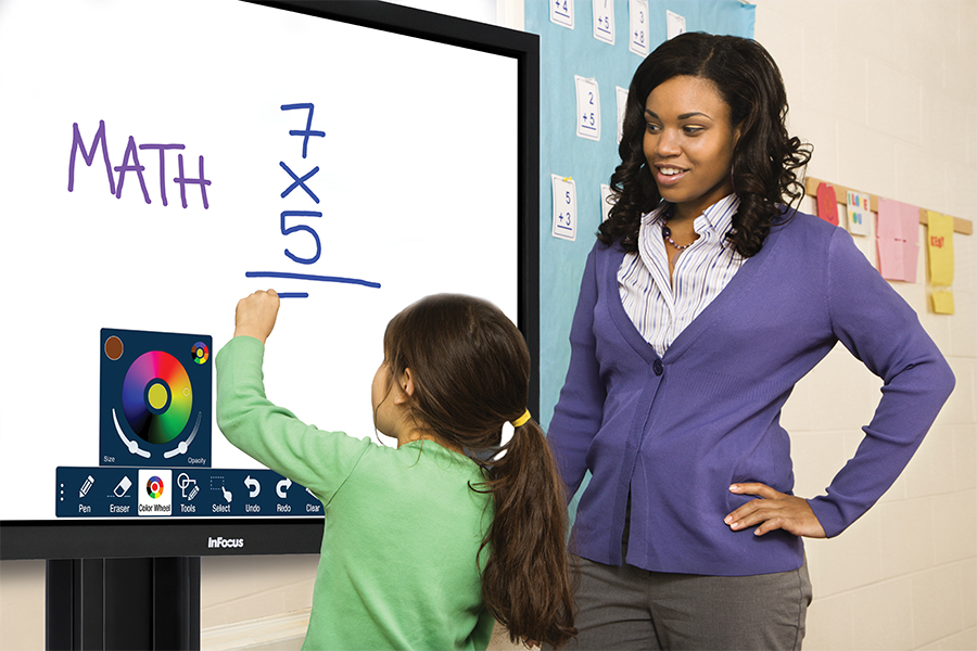 education professional teaching child math